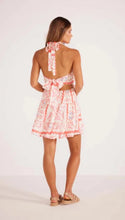 MINKPINK Lolani Tie Mini Dress- White / Pink