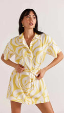Staple The Label Marisol Mini Shirtdress Abstract
