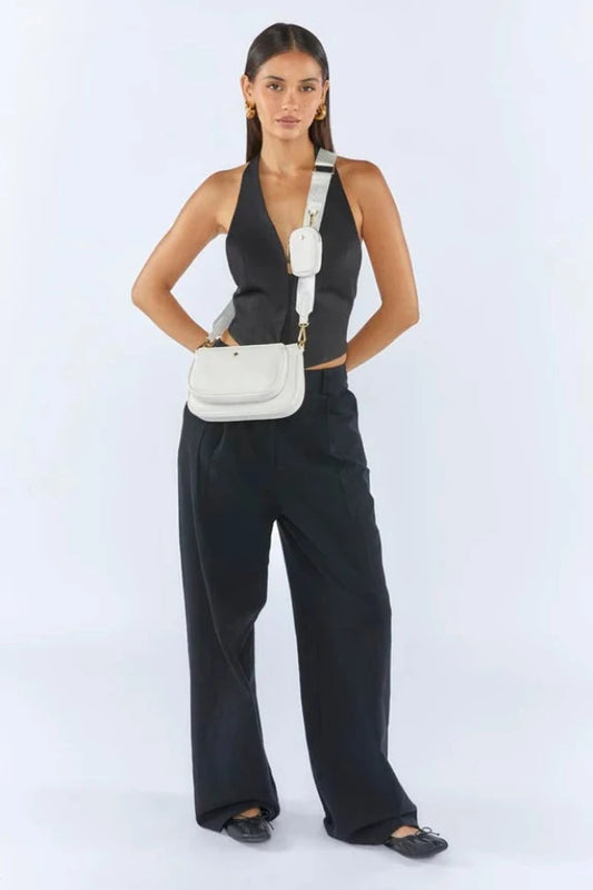 Marmont Double Pouch xbody Nude Pebble
