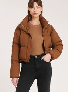 Nude Lucy Topher Puffer Jacket Toffee