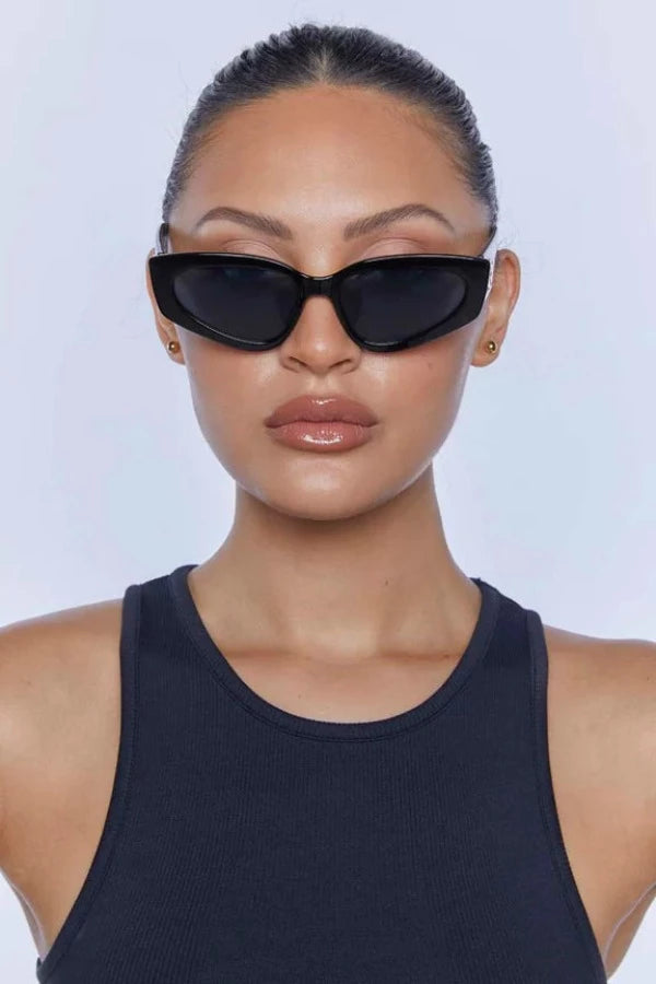 Alber Cat Eye Sunglasses Black