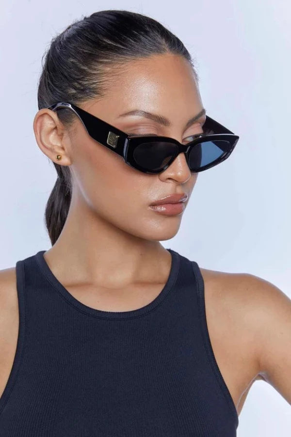 Alber Cat Eye Sunglasses Black