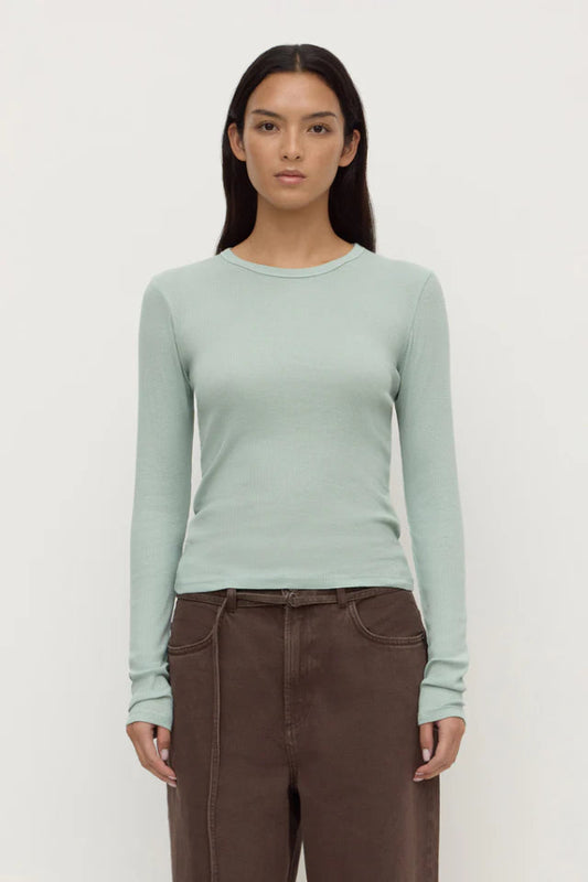 Zali Long Sleeve Tee Mint