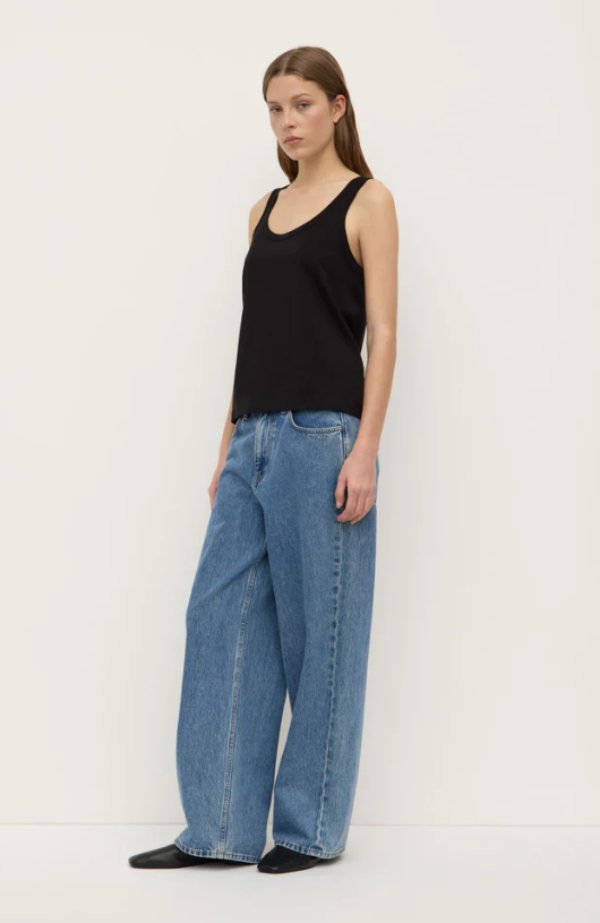 Adria Jersey Tank Black