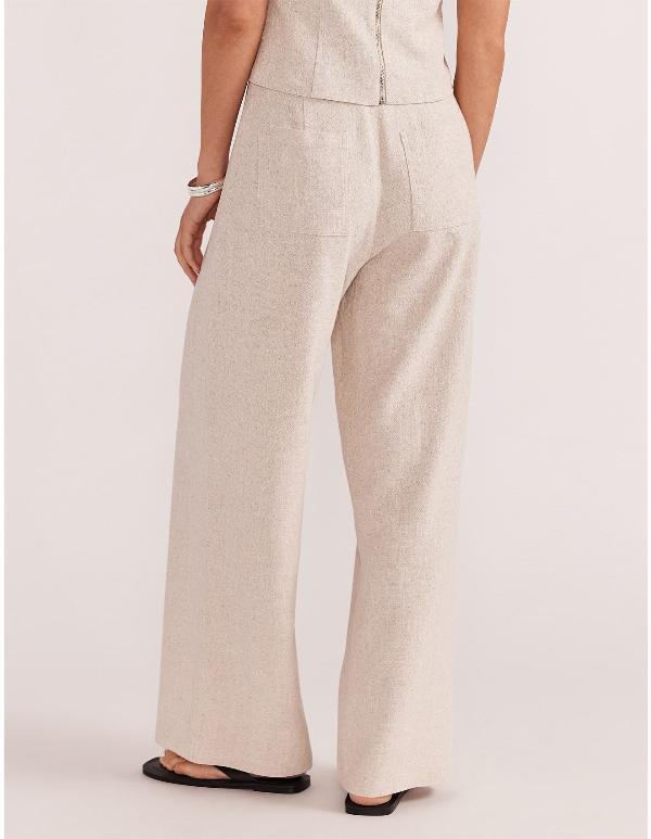 Alba Pant Natural Marle