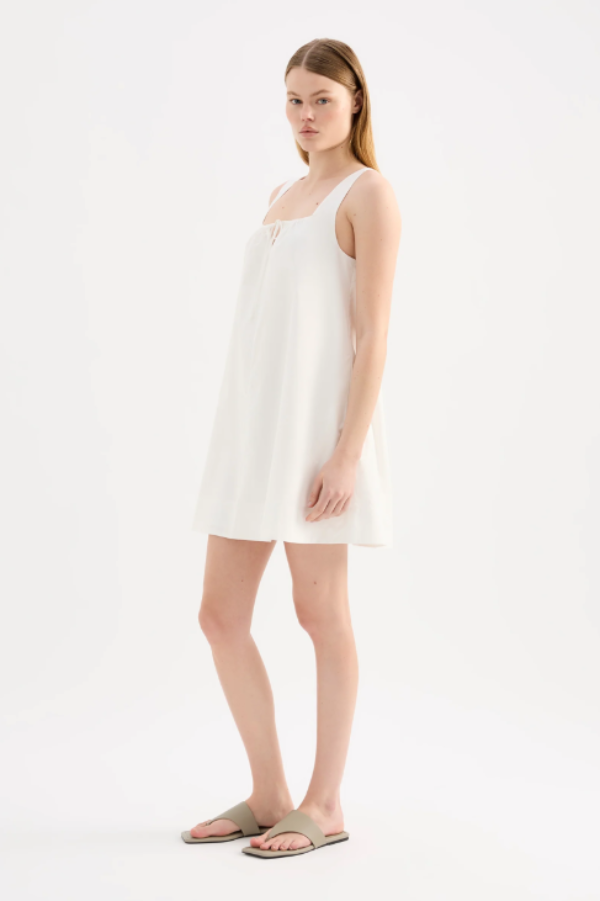 Alexis Mini Dress White