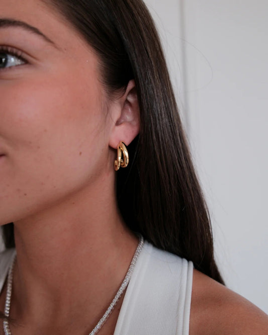 Aria Hoop Gold