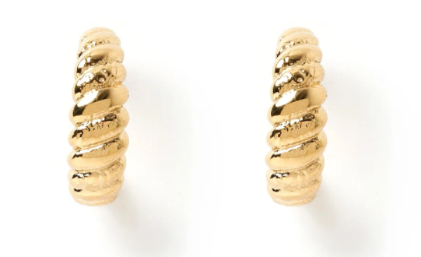 Arms Of Eve Lulu Gold Hoop Earrings