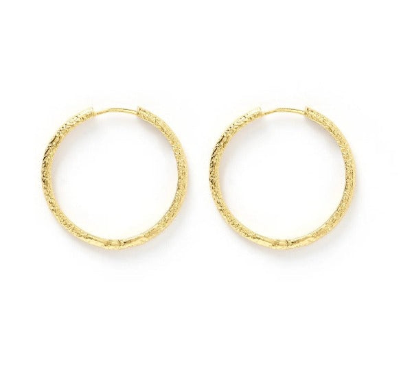 Arms Of Eve Sebastian Gold Hoop Earrings