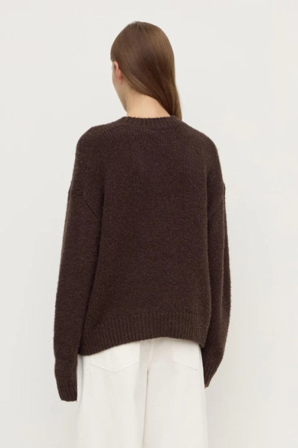 Ariel Knit Dark Choc