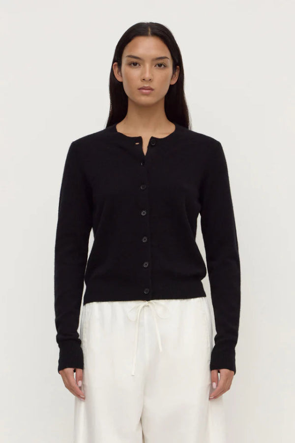 Benny Knit Cardigan Black