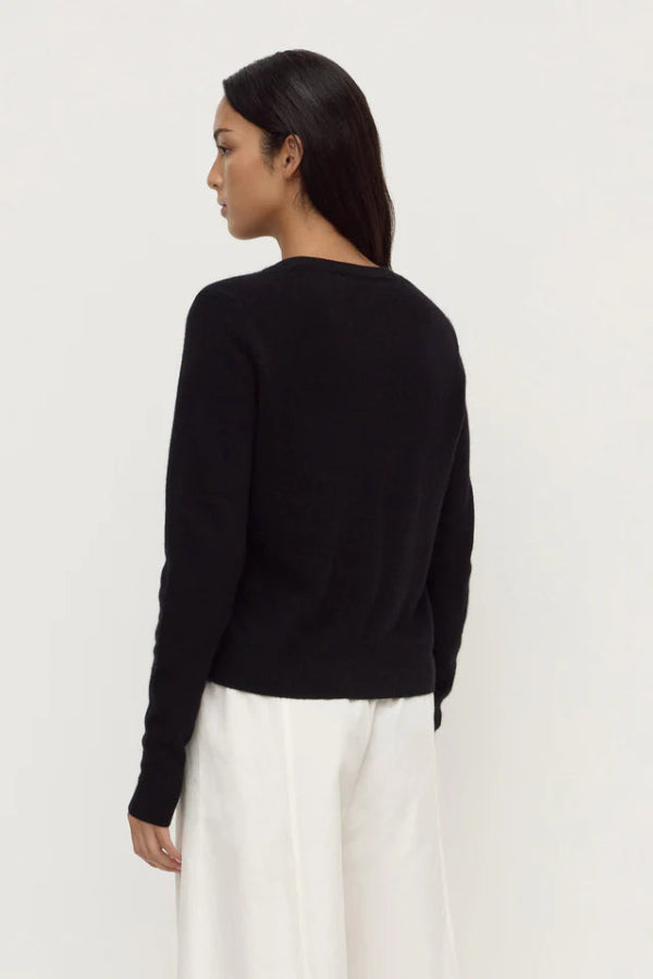 Benny Knit Cardigan Black