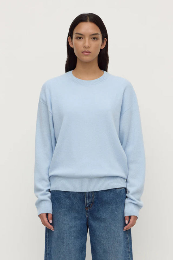 Carter Brushed Wool Sweater Breeze