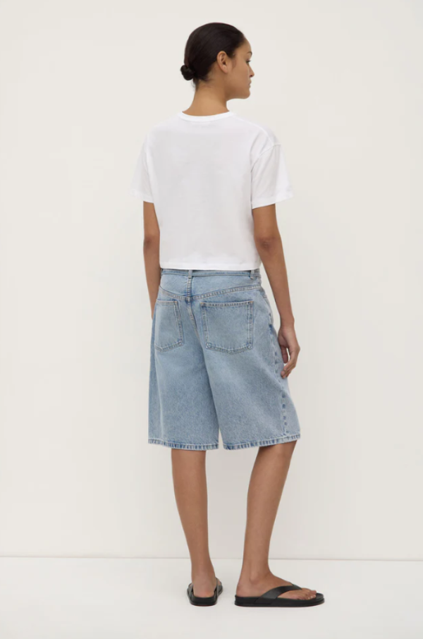 Gia Short Sleeve Tee White