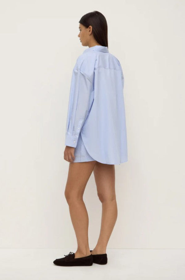 Havana Stripe Long Sleeve Shirt Blue/White Stripe