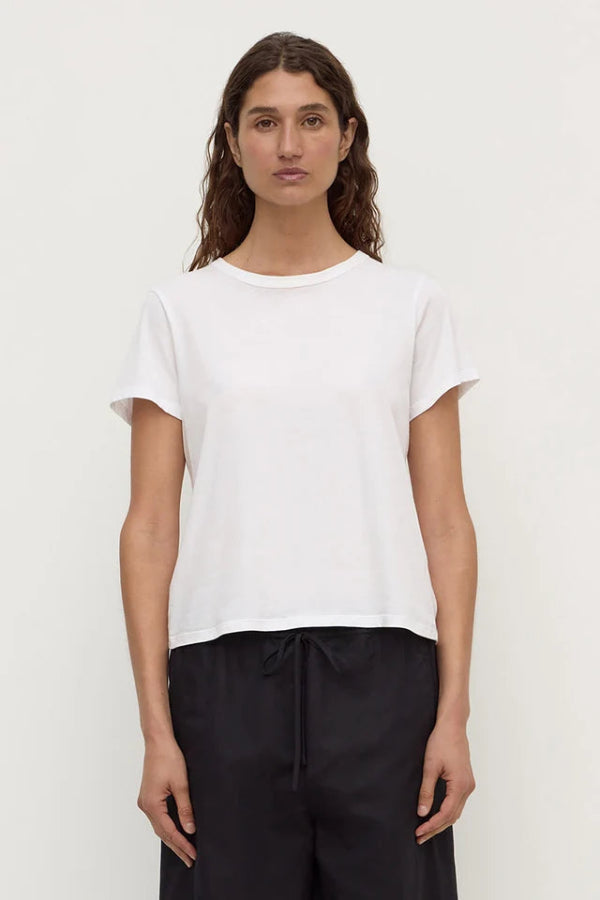 Indi Short Sleeve Tee White