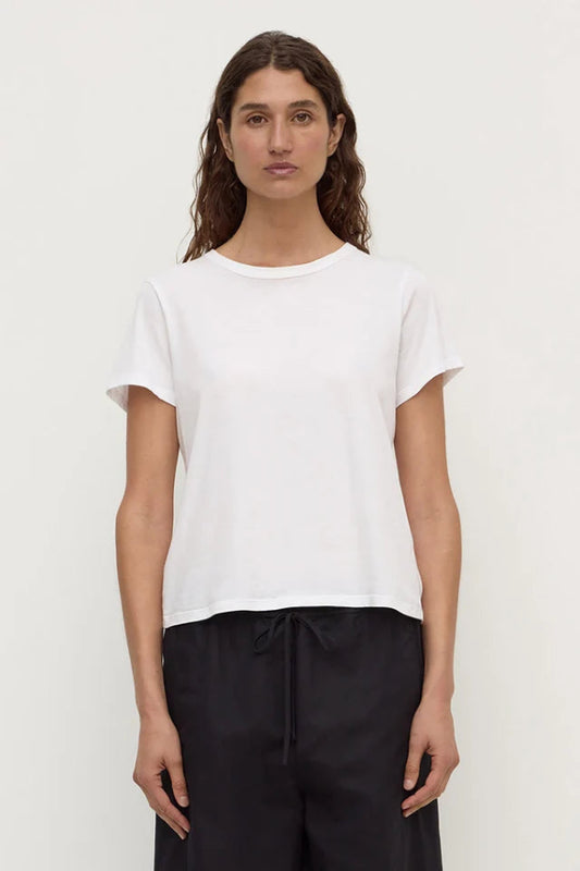 Indi Short Sleeve Tee White