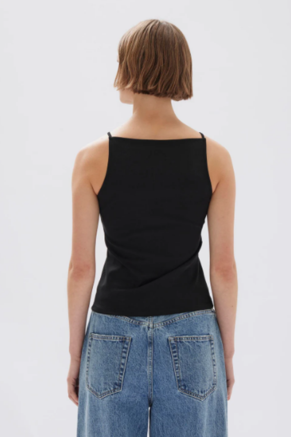 Assembly Label Ines Jersey Tank Black