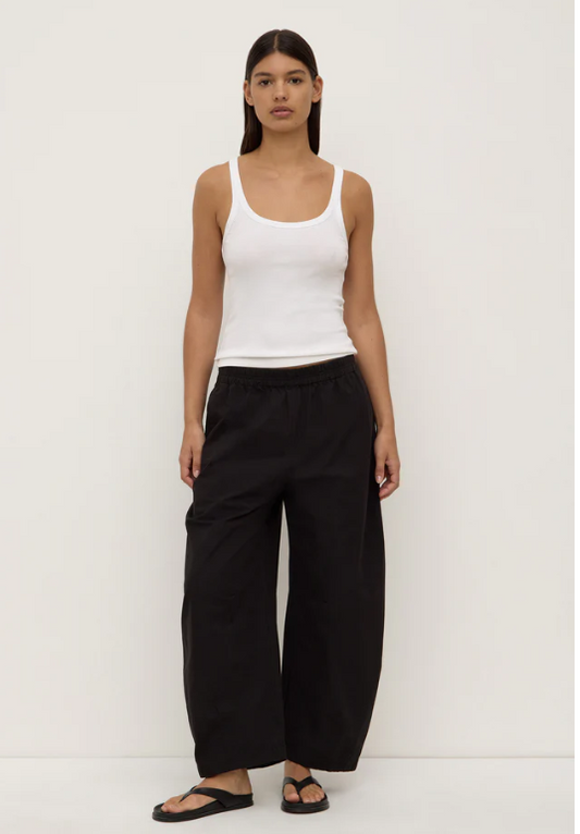 Lola Barrel Pant Black