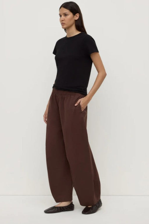 Lola Barrel Pant Ganache