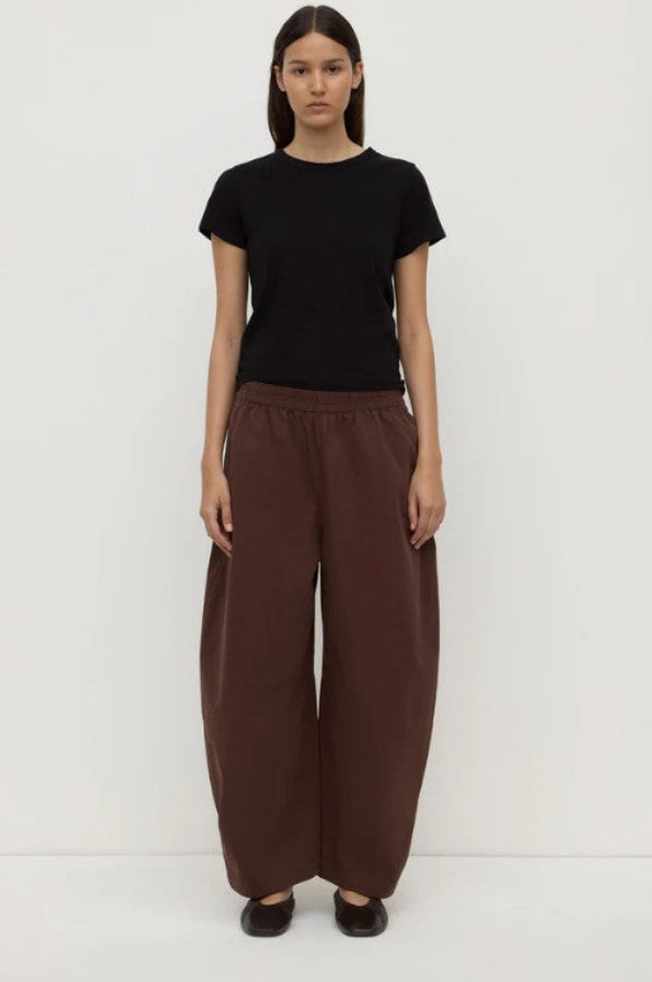 Lola Barrel Pant Ganache