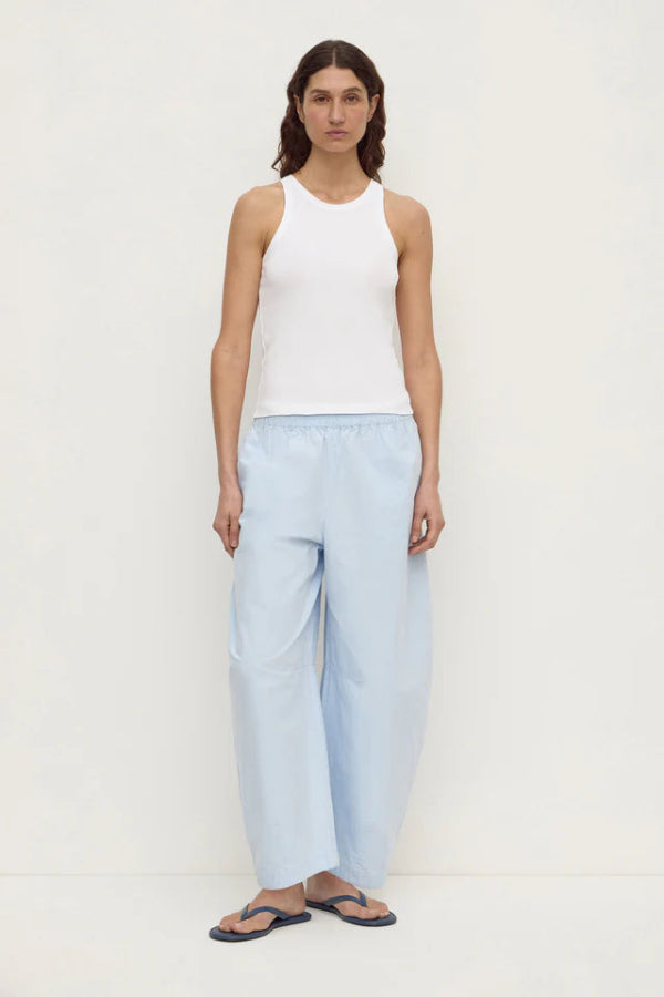 Lola Barrel Pant Powder Blue