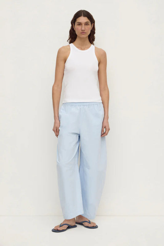 Lola Barrel Pant Powder Blue