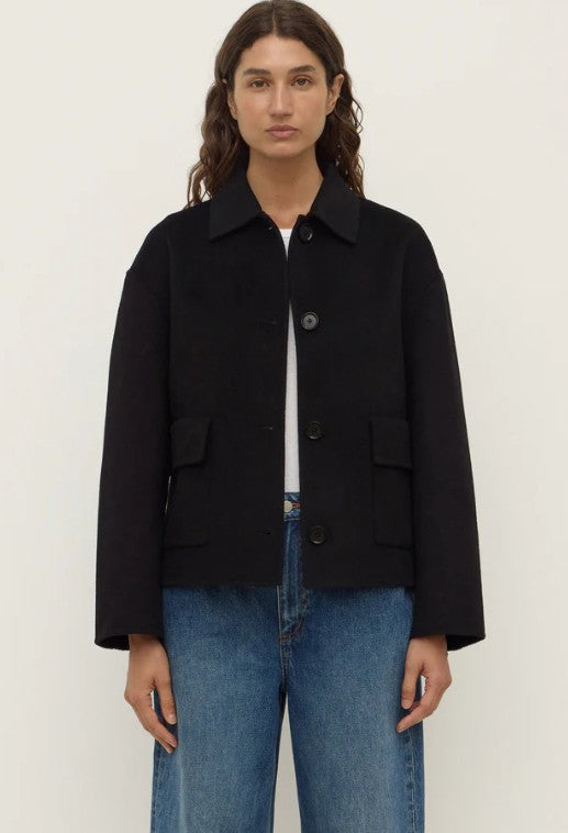 Mya Wool Jacket Black