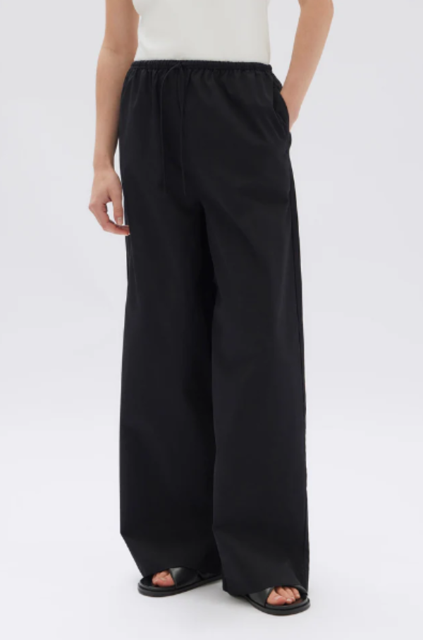 Assembly Label Philipa Poplin Pant Black