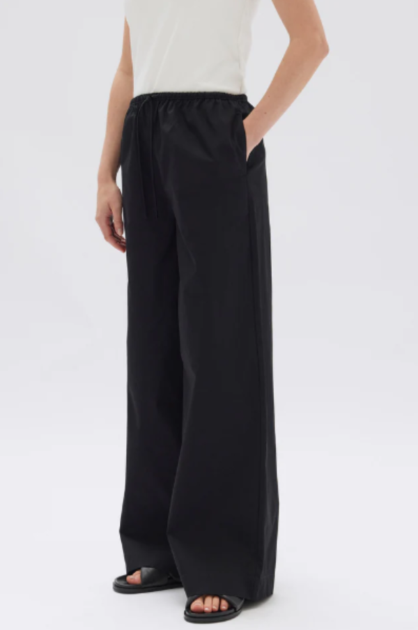 Assembly Label Philipa Poplin Pant Black