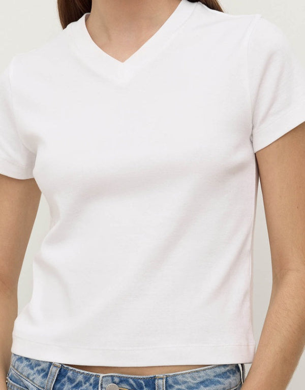 Remy Short Sleeve Tee White