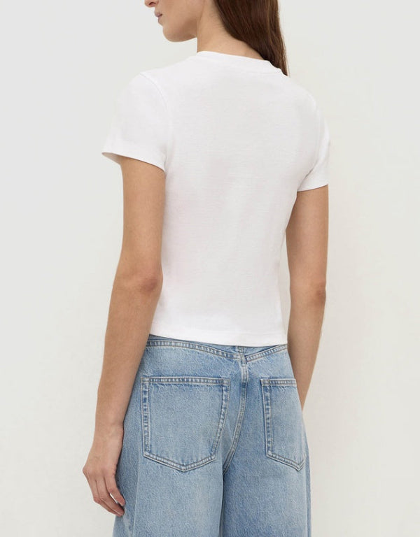 Remy Short Sleeve Tee White