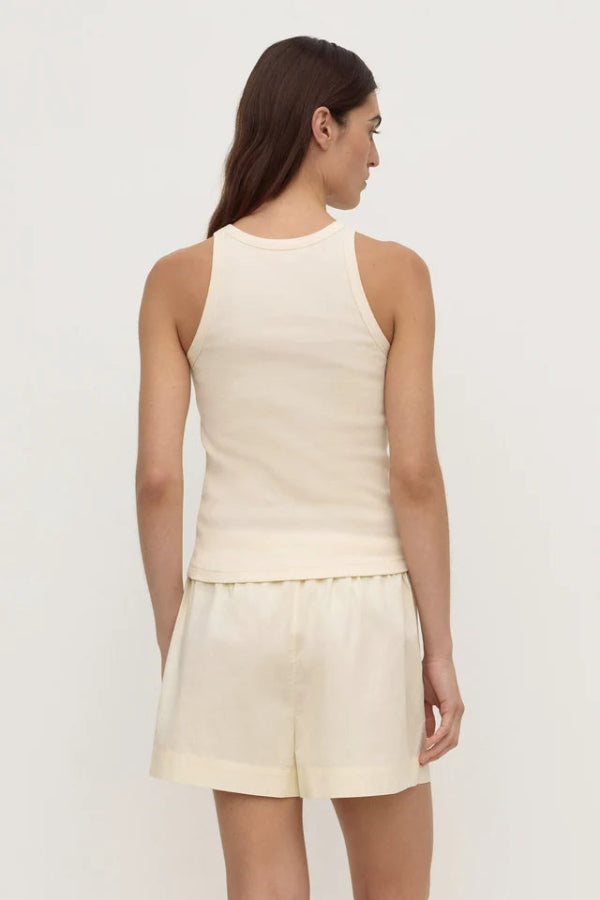 Tabitha Rib Tank Vanilla