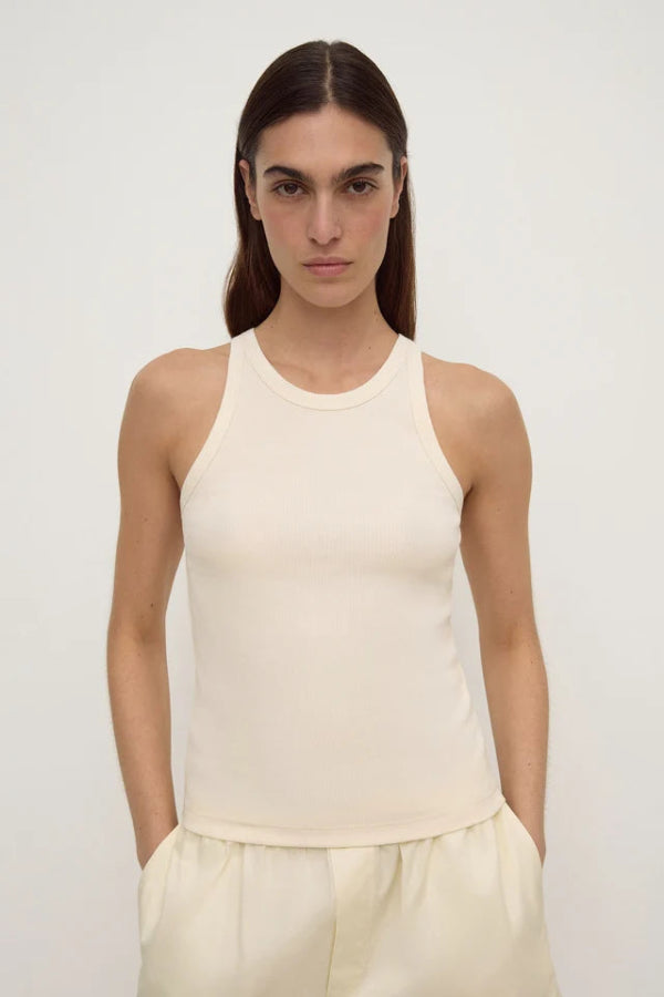 Tabitha Rib Tank Vanilla