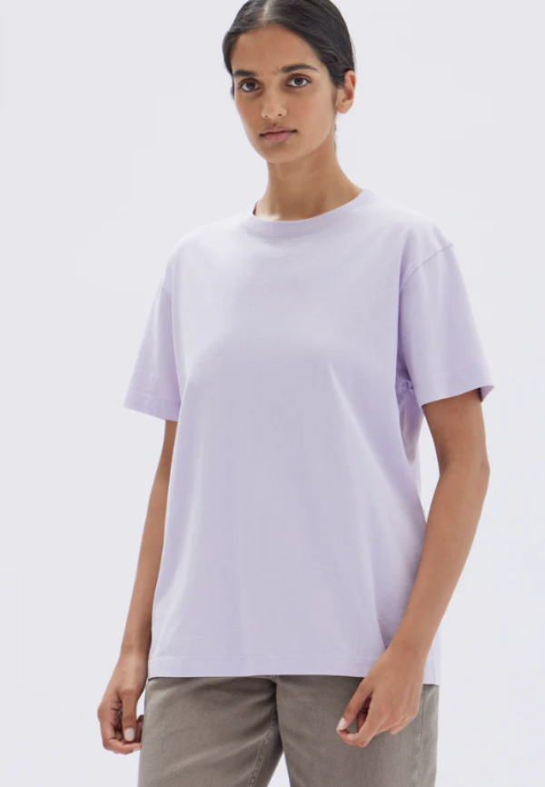 Assembly Label Organic Base Tee Jacaranda