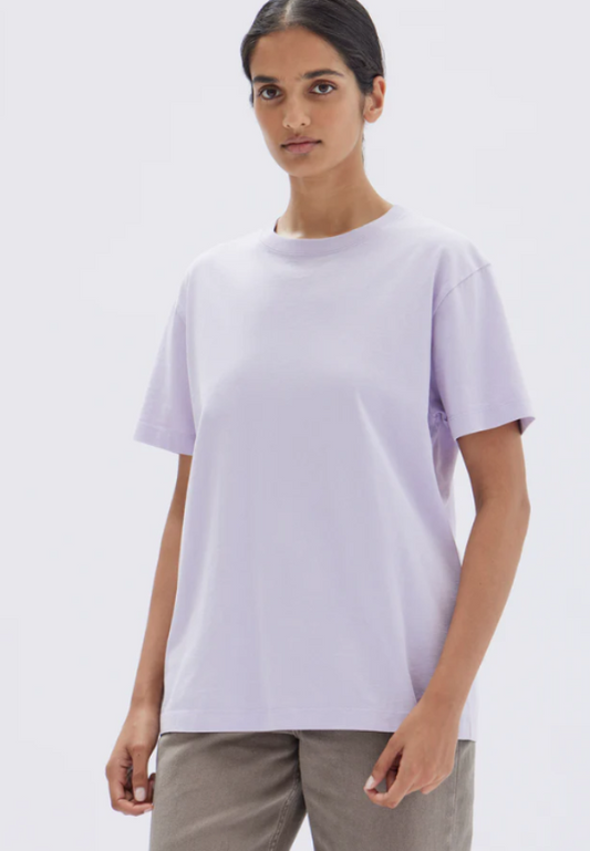 Assembly Label Organic Base Tee Jacaranda