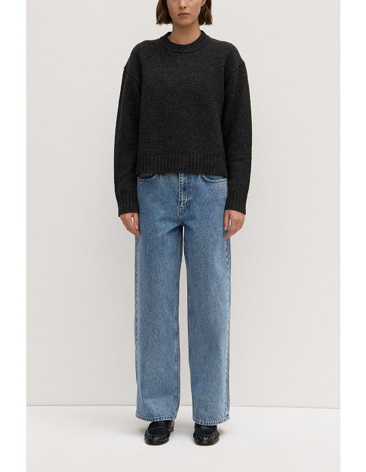 Beau Merino Knit Charcoal