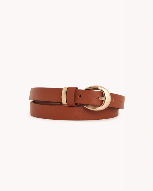 Bella Belt Tan Gold