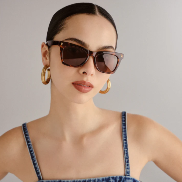 Bellatrix Sunglasses Dark Tort