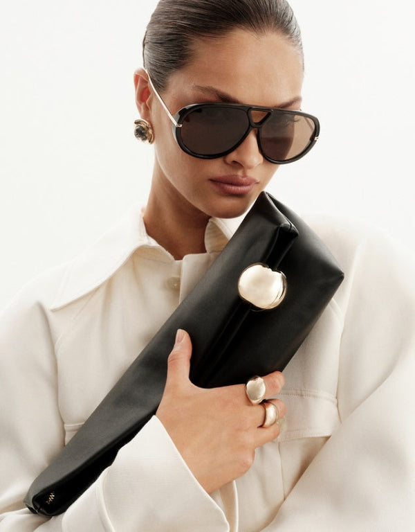 Danielle Clutch Bag Black