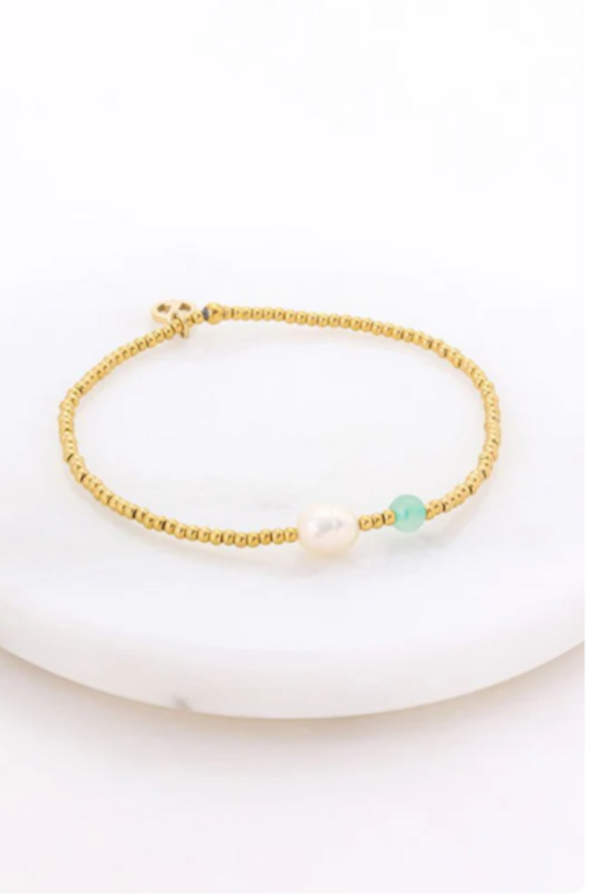 Brooke Bracelet Sea/Gold