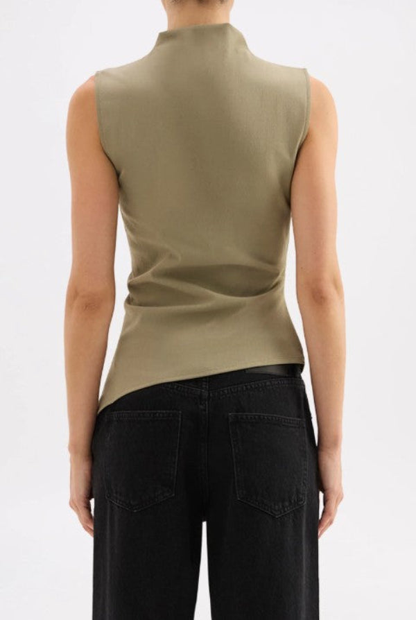 Cerys Top Deep Olive