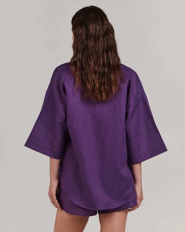 Harlow Shirt Deep Purple