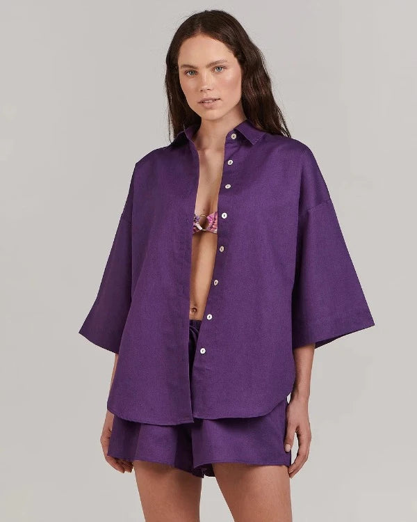 Harlow Short Deep Purple