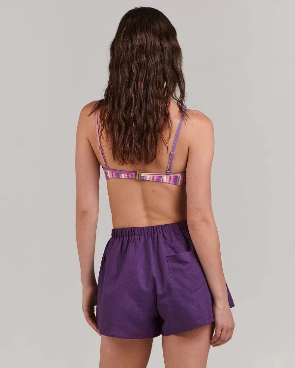 Harlow Short Deep Purple