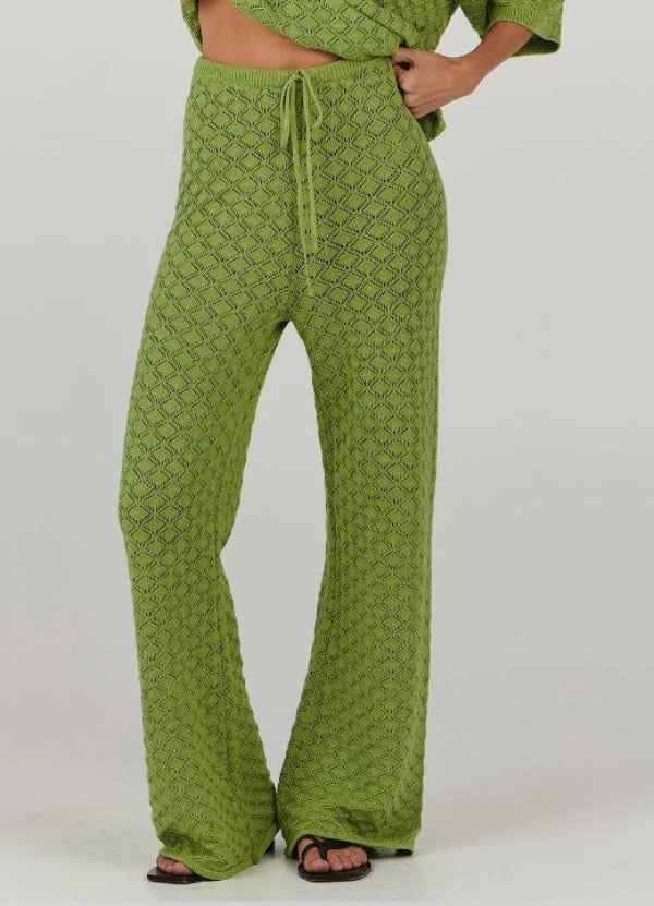 Charlie Holiday Skylar Pant Lime