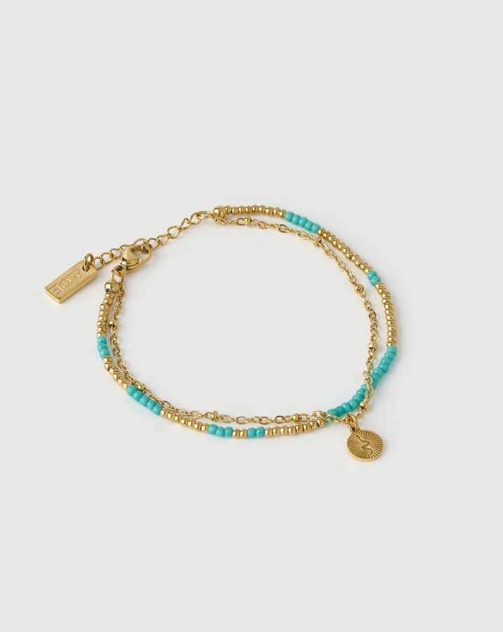 Cobra Gold Bracelet Ocean