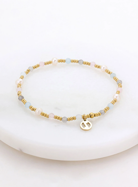Denver Bracelet Sea/Gold 