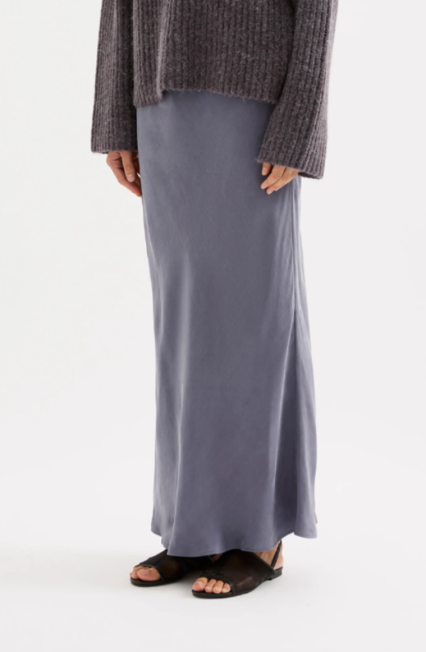 Devin Tencel Maxi Skirt Indigo 