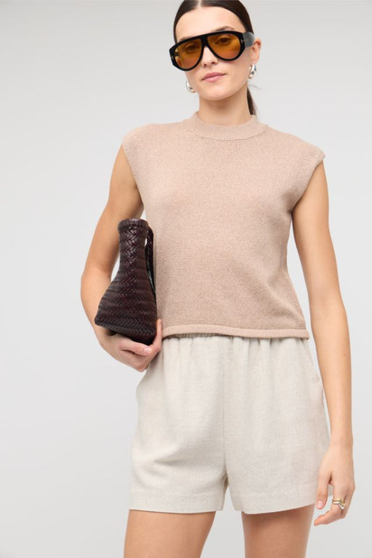 Dune Knit Tank Latte